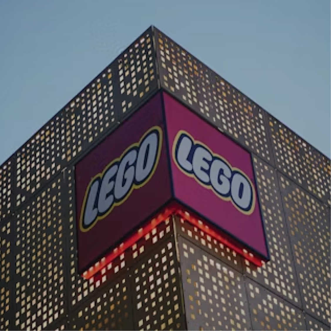 LEGO store facade